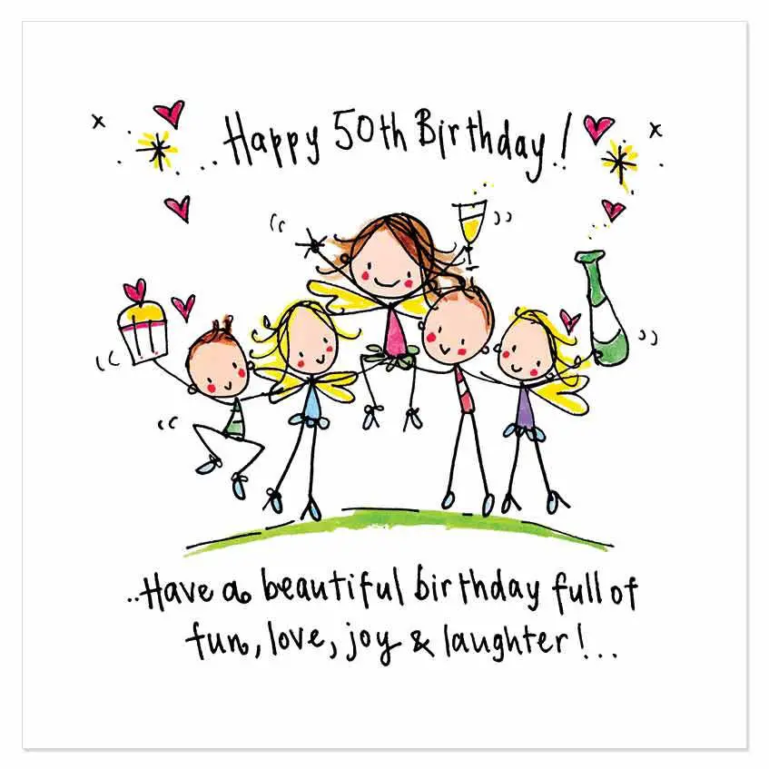 157+ WONDERFUL Happy 50th Birthday Wishes and Quotes - BayArt